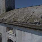 Le toit de Tévennec avant travaux