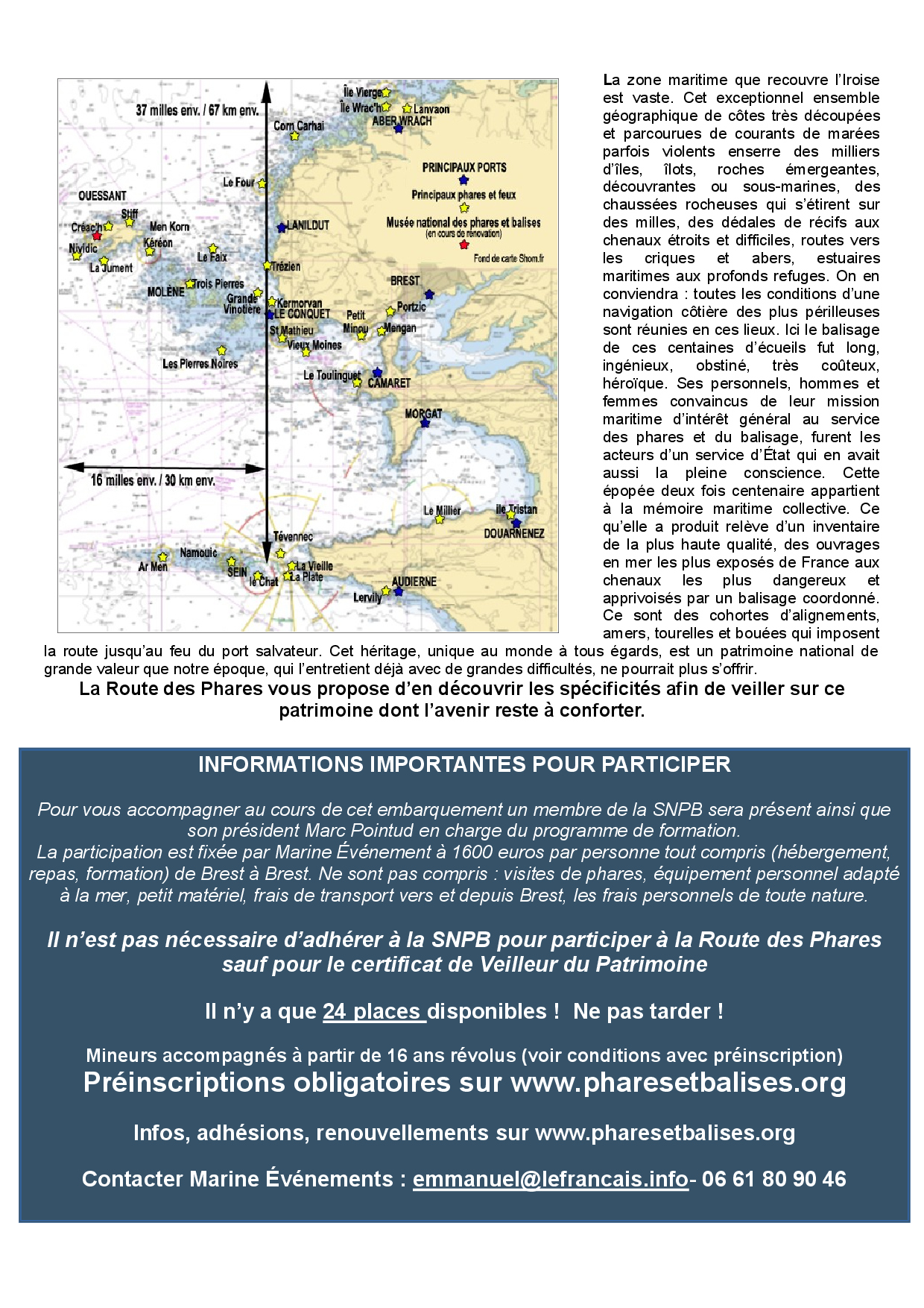 Page 2 programme Route des Phares